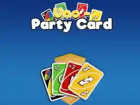 Spel Uno - Party Card aanlyn