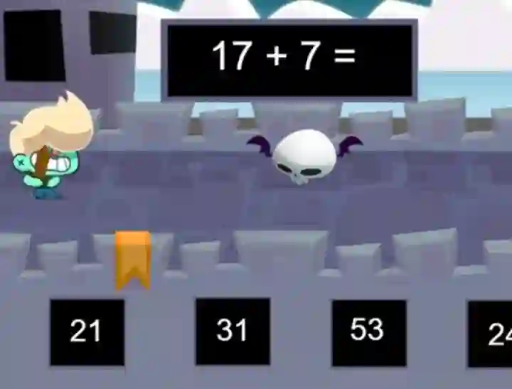 Spel Math Boy aanlyn