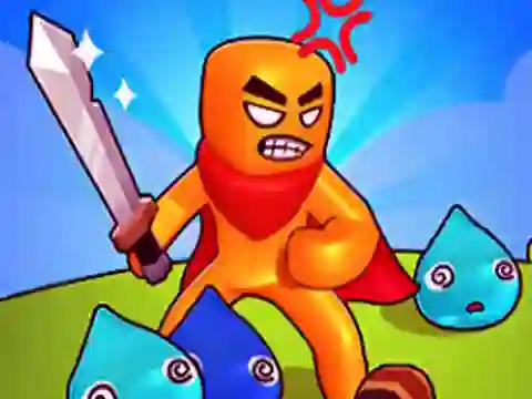 Spel Swordsman Adventure aanlyn