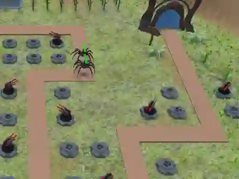 Spel Tower Defense aanlyn