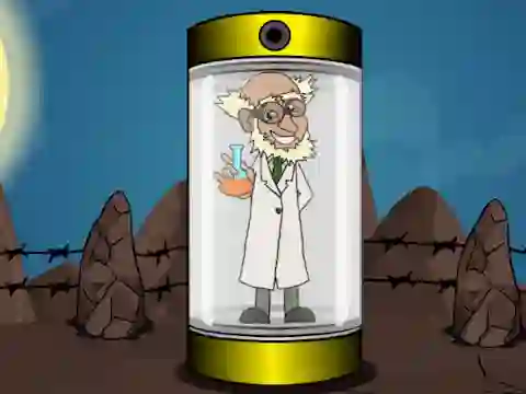 Spel Rescue the Elder Research Officer aanlyn
