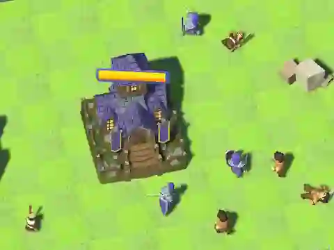 Spel Warlock King: Castle Defense aanlyn