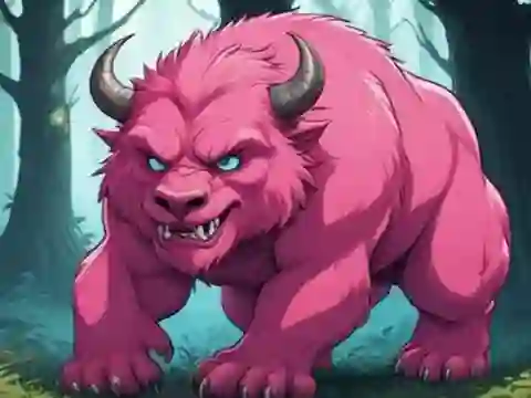 Spel Magical Pink Beast Rescue aanlyn