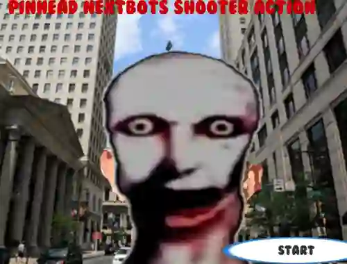 Spel Pinhead Nextbots Shooter Action aanlyn