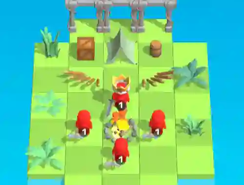 Spel Castle Wars Cell Battle aanlyn