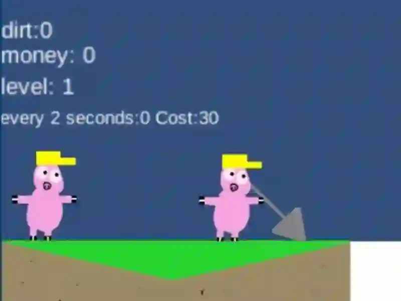 Spel Pig Dirt Worker aanlyn