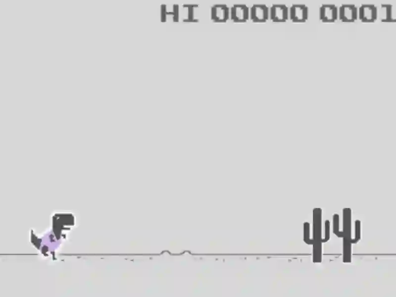Spel Dinosaur Jump aanlyn