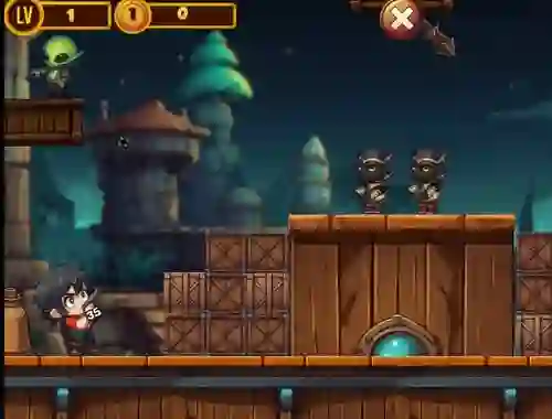 Spel Zombie Knockdown aanlyn