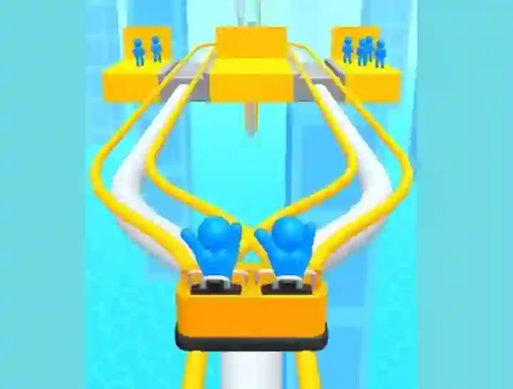 Spel Runner Coaster Race aanlyn
