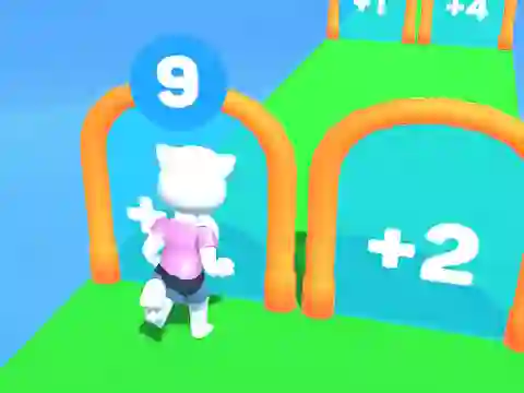 Spel Cat Angela Running aanlyn