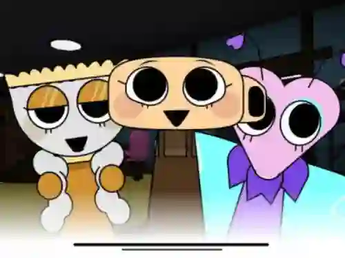 Spel Sprunki x Dandy's World 2 aanlyn