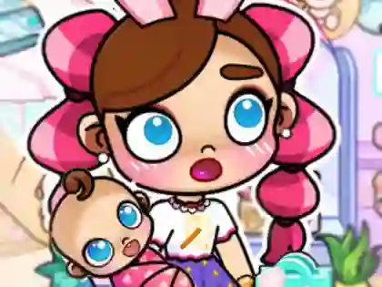 Spel Jigsaw Puzzle: Avatar Baby Store aanlyn