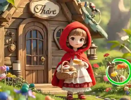 Spel Find The Differences: Granny Wolf aanlyn