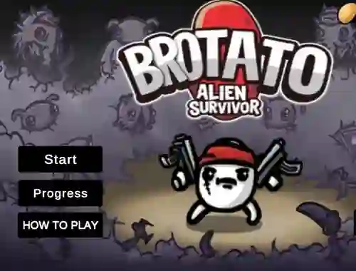 Spel Brotato Alien Survivor aanlyn