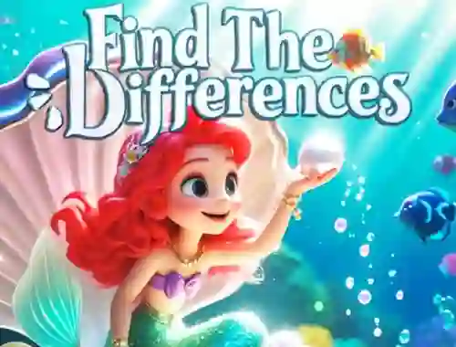 Spel Find The Differences: Little Mermaid aanlyn
