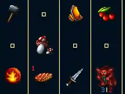 Spel Spinny Dungeon aanlyn