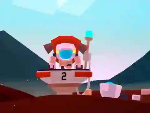 Spel Mars Jump aanlyn