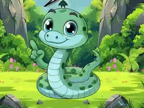 Spel Snake Searching The Baby aanlyn