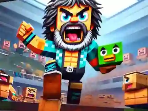 Spel Chicken Jockey Combat aanlyn