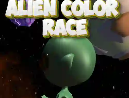 Spel Alien Color Race aanlyn