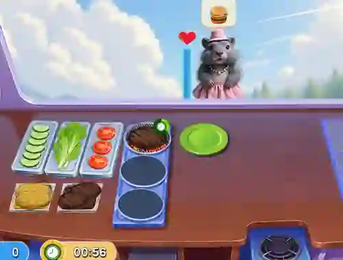 Spel Marmot Diner Dash aanlyn