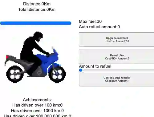 Spel Motorbike Clicker aanlyn