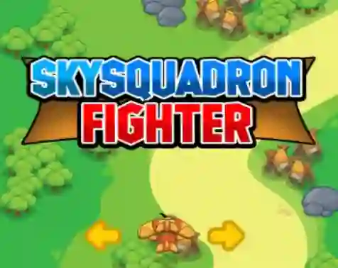 Spel Sky Squadron Fighter aanlyn