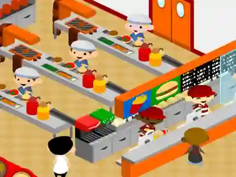 Spel McDonald's Video Game aanlyn