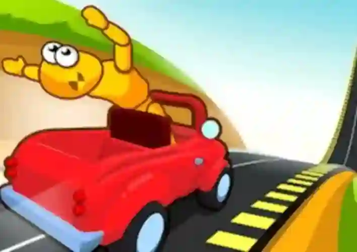 Spel Downhill Car Ride Crash Test aanlyn