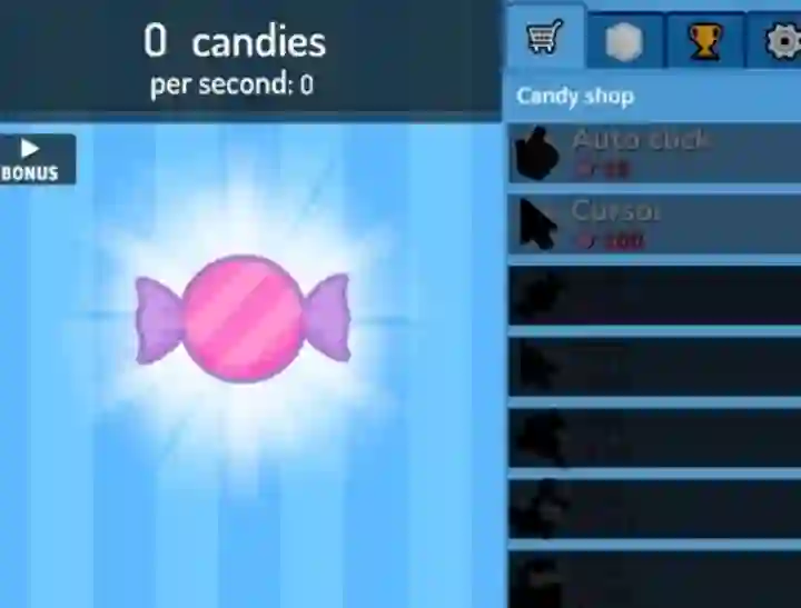 Spel Candy Clicker 2 aanlyn
