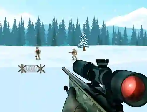 Spel Snow Sniper aanlyn