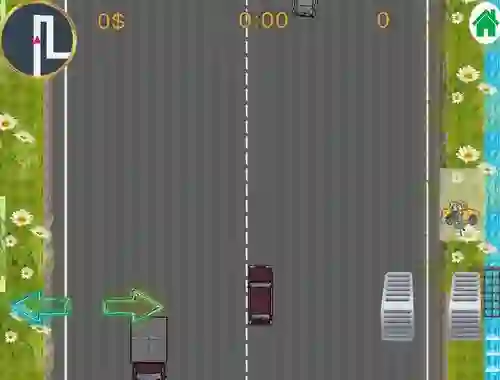 Spel Cab Car - Taxi Driving & Passenger Pickup aanlyn
