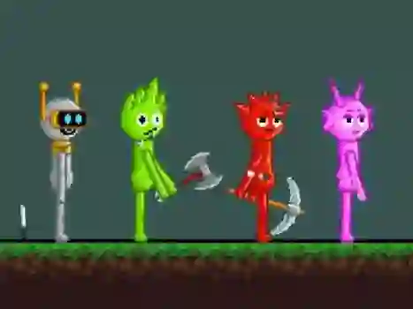 Spel Sprunki Sandbox: Ragdoll Playground Mode aanlyn