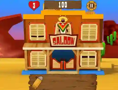 Spel Saloon Robbery aanlyn