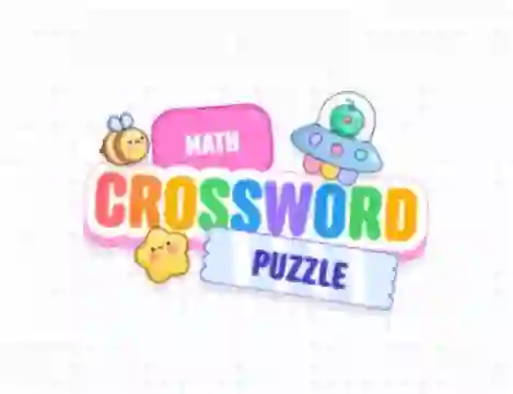 Spel Math Crossword Puzzle aanlyn