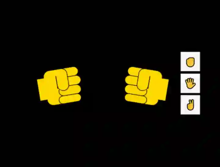 Spel Rock Paper Scissors Challenge aanlyn