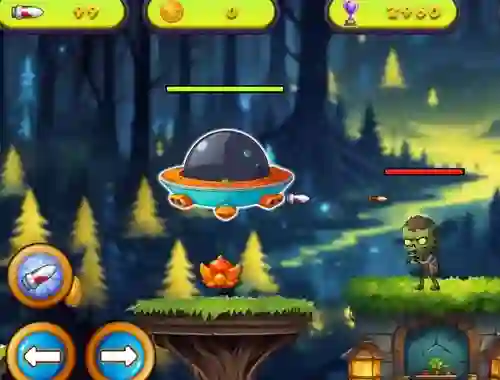 Spel Nebula Strikers aanlyn
