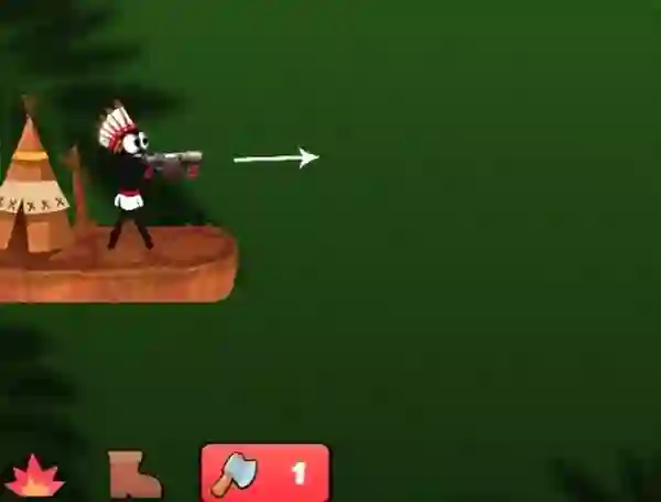 Spel Stickman Arrow Battle aanlyn