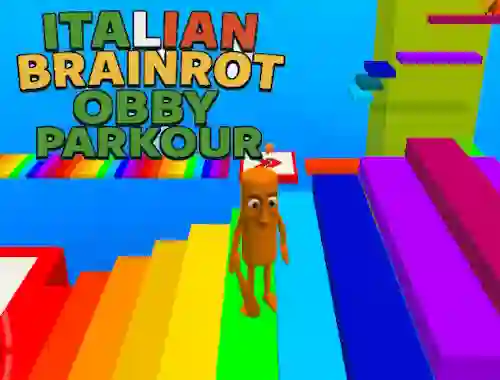 Spel Italian Brainrot Obby Parkour aanlyn