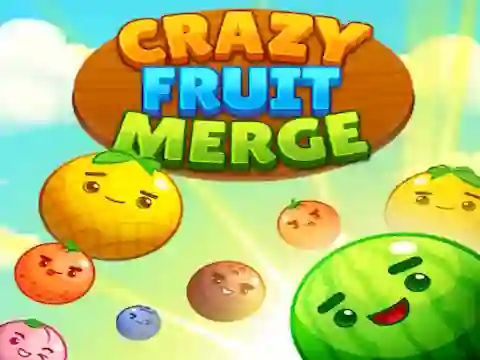 Spel Crazy Fruit Merge aanlyn