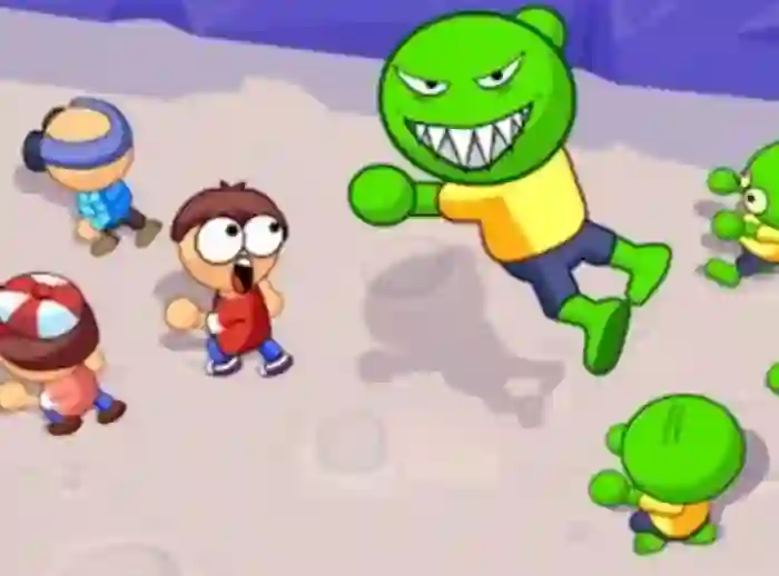 Spel Zombie Crowd & Merge aanlyn