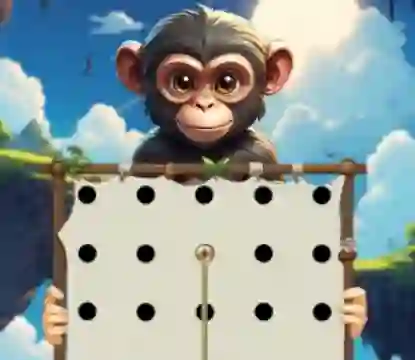 Spel Monkey Puzzle aanlyn