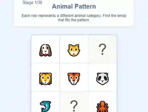 Spel Emoji Sort 30 aanlyn