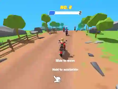 Spel Moto Attack Bike Racing aanlyn