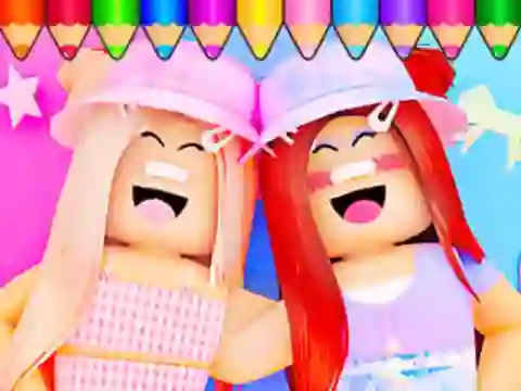 Spel Coloring Book: Roblox Bestie aanlyn