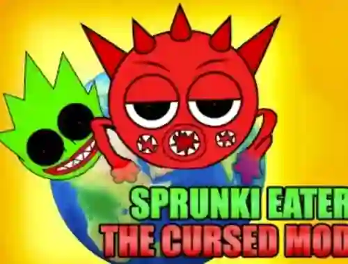 Spel Sprunki Eater The Cursed Mod aanlyn