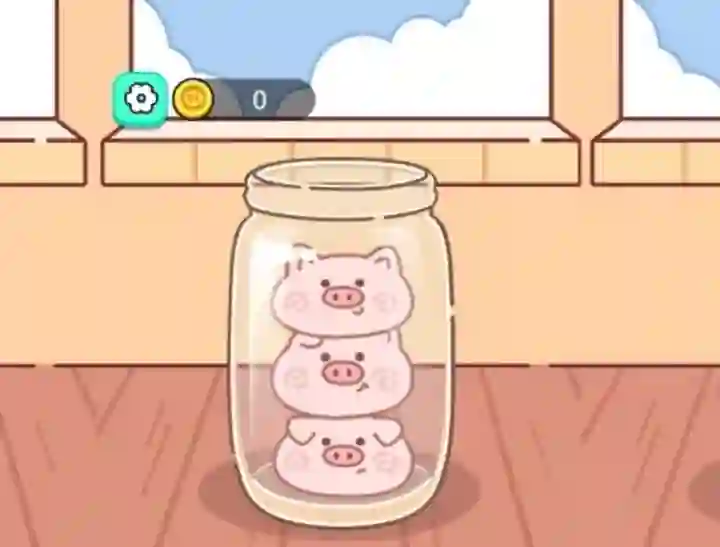 Spel Grab Piglet aanlyn