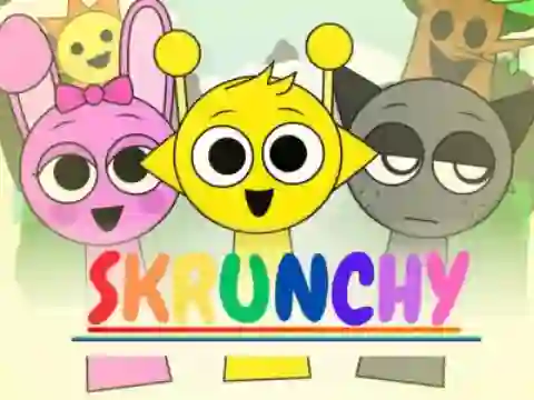 Spel Sprunki Skrunchy aanlyn