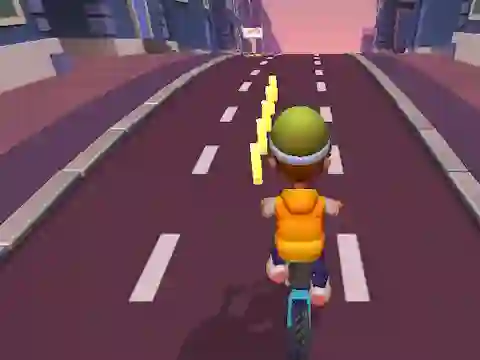 Spel Paper Boy Race Running Game aanlyn