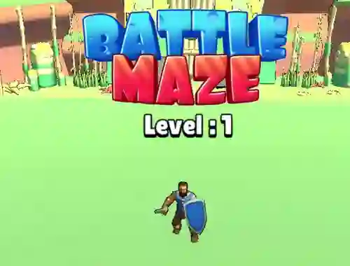 Spel Battle Maze aanlyn
